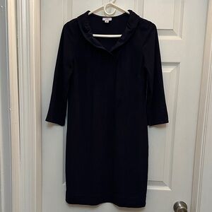 Elegant Navy Blue Women's Dress